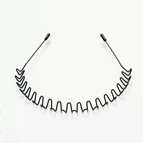 Wavy Metal Hair Headbands