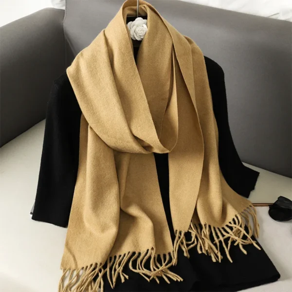 Fringed Winter Scarf