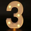 LED Letter and Number Light
