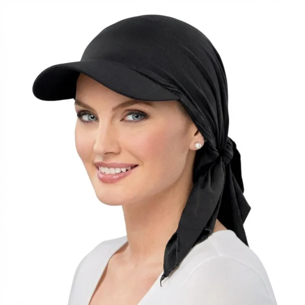 Sdb56cadd5fc145e286df92d4e66e0c692.webp Turban-Style Visor Hat