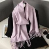 Fringed Winter Scarf