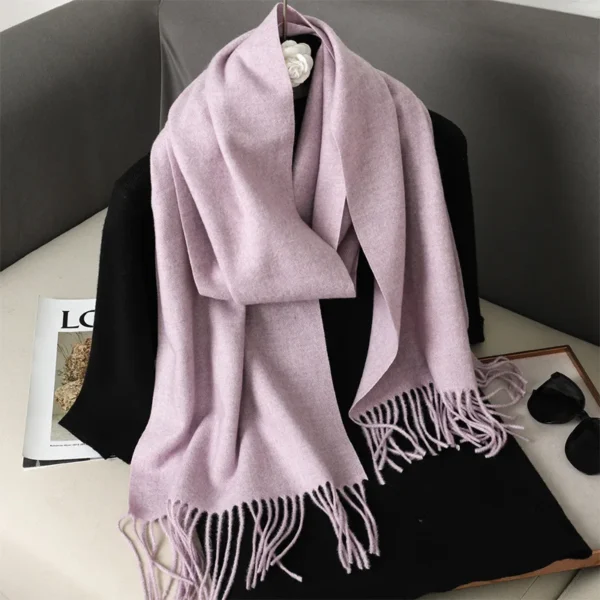 Fringed Winter Scarf