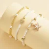 Starfish and Shell Anklet Set
