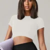 Se0651c35abce4a968ec2644b355ec5399.webp Women's Seamless Short-Sleeve Workout Top