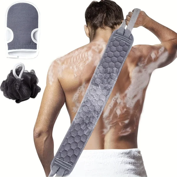 Se10cb1527ec64cf79e1b1f8c3c0a575aL.webp Body Scrubber and Bath Glove Set