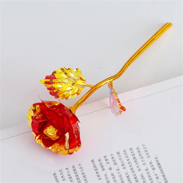 Decorative Foil Rose