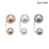Decorative Pearl-Style Garment Pins