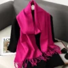 Fringed Winter Scarf