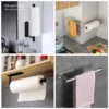 Adhesive Paper Towel and Toilet Roll Holder