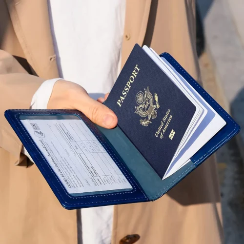 Travel Passport and Card Holder Wallet
