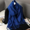 Fringed Winter Scarf