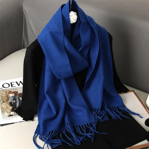 Fringed Winter Scarf