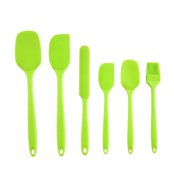 Se9f55aa8fde64f85bcc28f043b235ae57.webp Silicone Baking Spatula and Brush Set