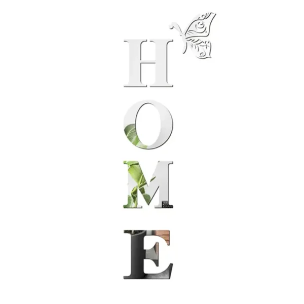 Seb4c2755556a40b7882cc10a36e0d193B.webp HOME Letter Mirror Wall Stickers