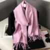 Fringed Winter Scarf