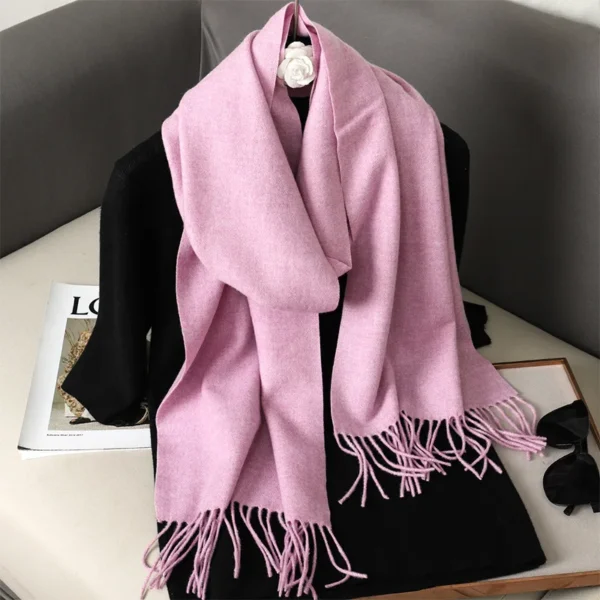 Fringed Winter Scarf