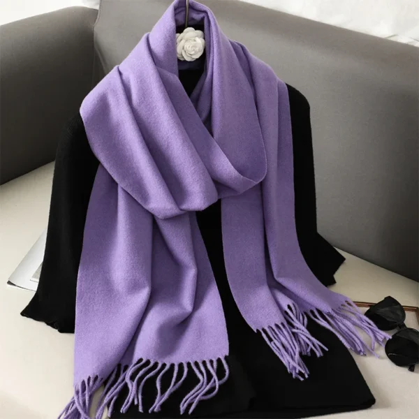 Fringed Winter Scarf