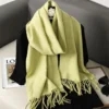 Fringed Winter Scarf