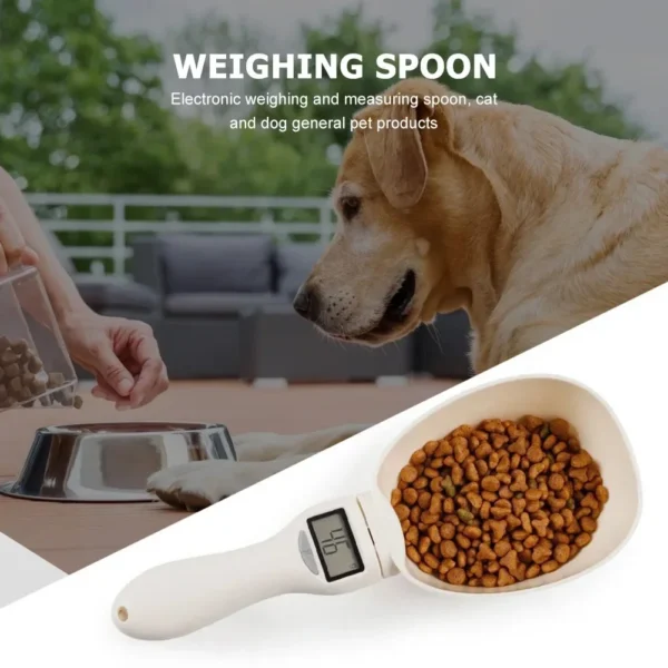 Sf15f2905d4454df0897cc7efcecc688cI.webp Digital Pet Food Measuring Spoon Scale