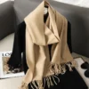 Fringed Winter Scarf
