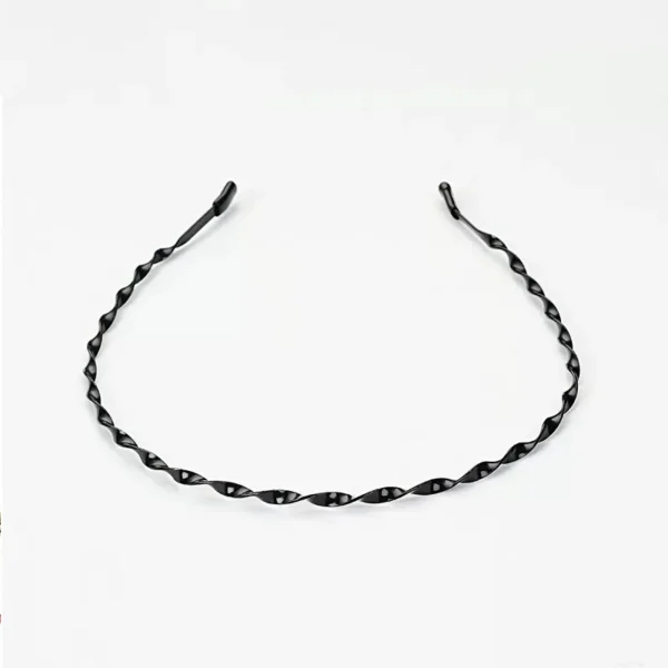 Wavy Metal Hair Headbands