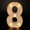 LED Letter and Number Light