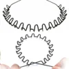 Wavy Metal Hair Headbands