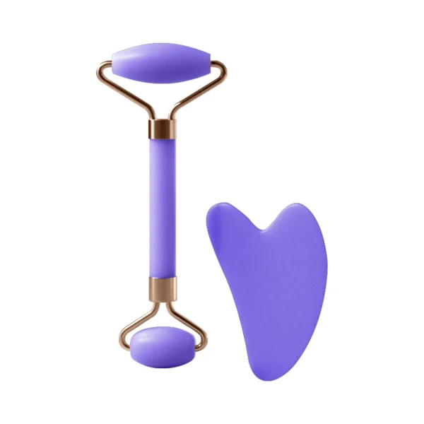 Resin Facial Massage Roller and Scraping Tool