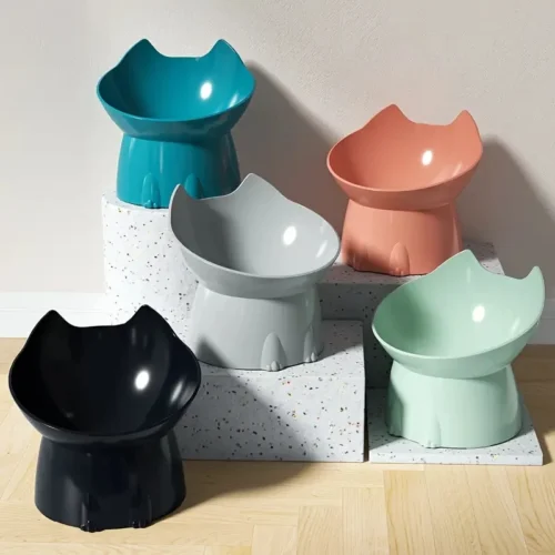 Raised Cat Feeding Bowl