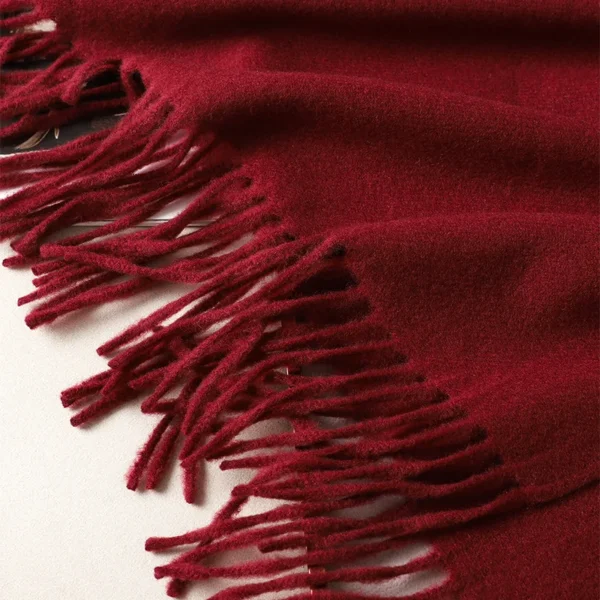 Fringed Winter Scarf